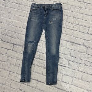 American Eagle Outfitters Dark Blue Skinny Jeans